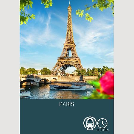 Appartement-Paris-Disney-Terrasse-Jardin-Parking Vaires-sur-Marne 外观 照片